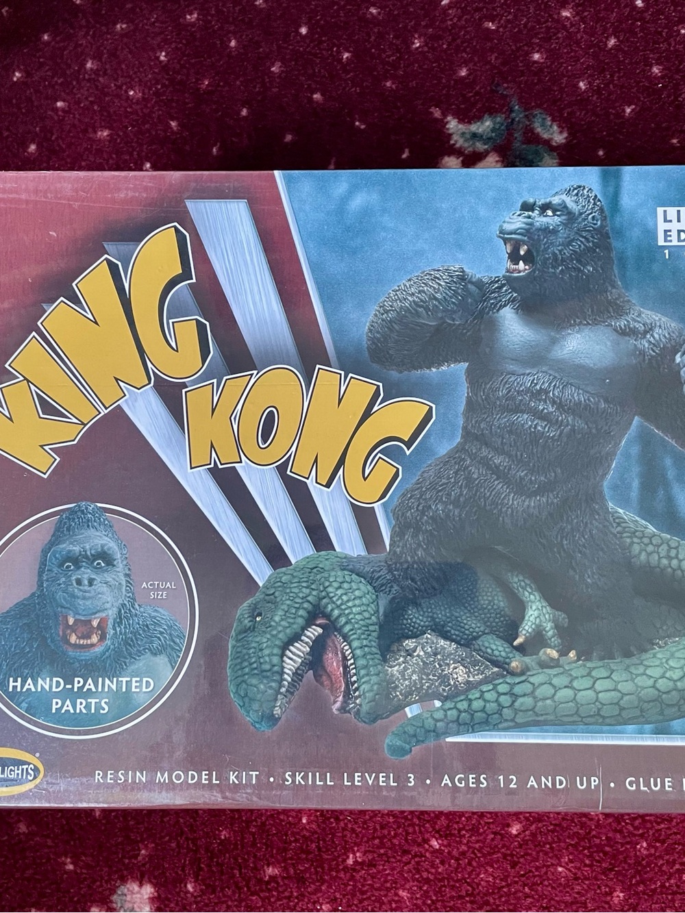 NEW King Kong Resin Model Kit Polar Lights SEALED  Limited Edit